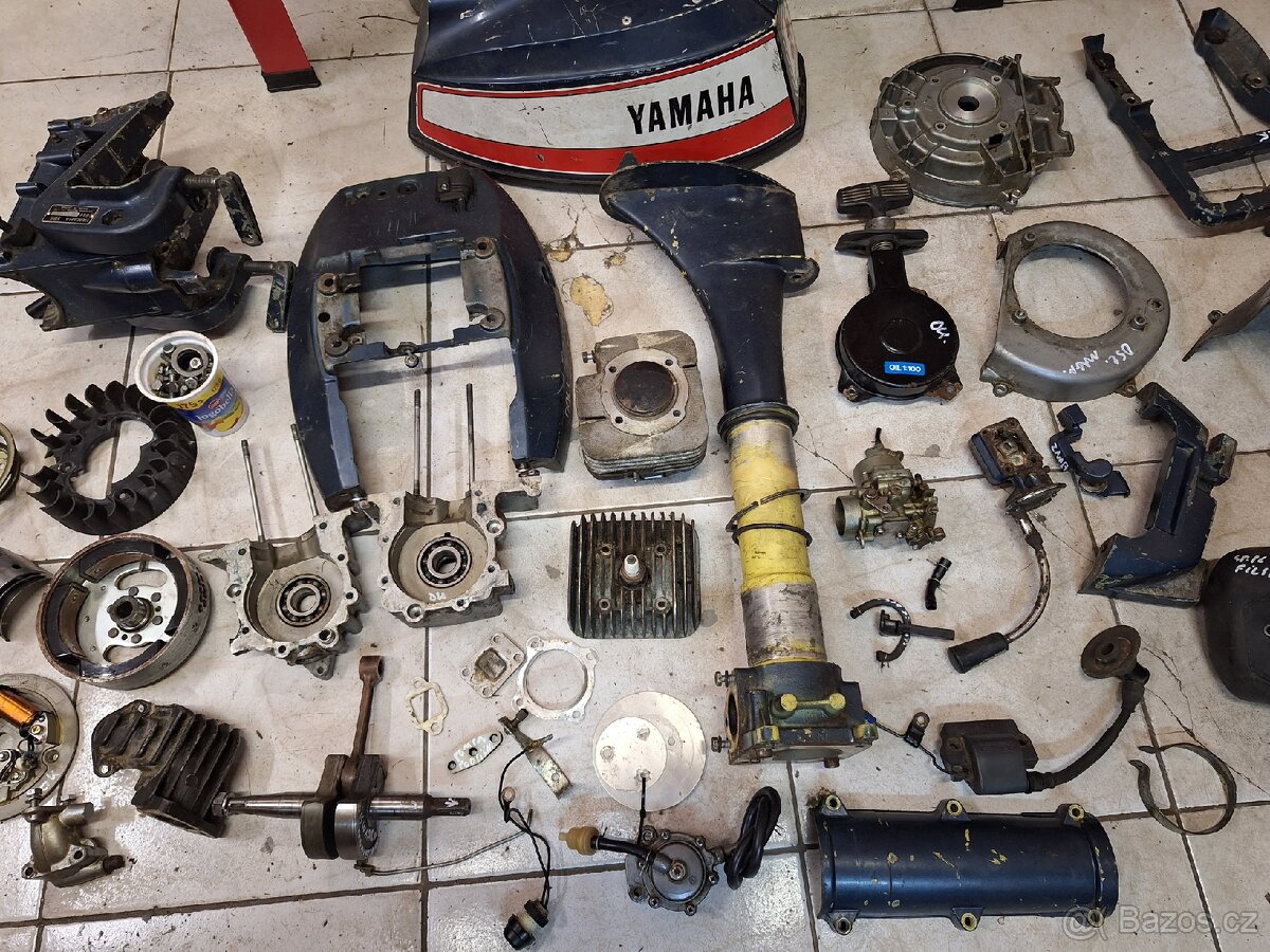 Náhradní díly pro přívěsný motor Yamaha 5km 5BS