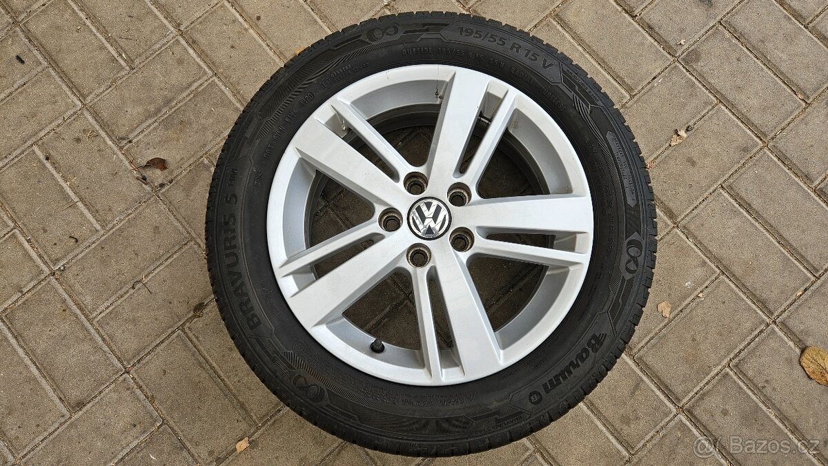Letní Sada Alu 5x100 195/55 R15 Volkswagen Polo