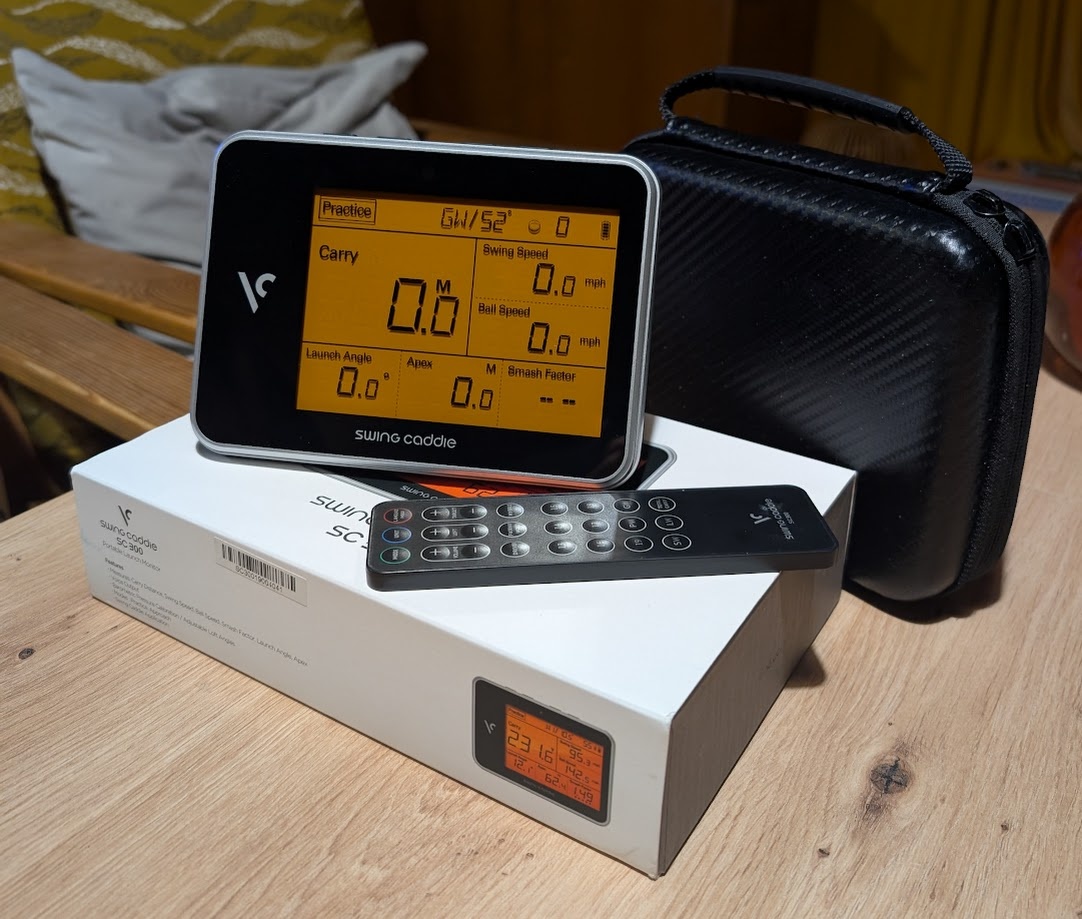 Golfový launch monitor Swing Caddie SC300