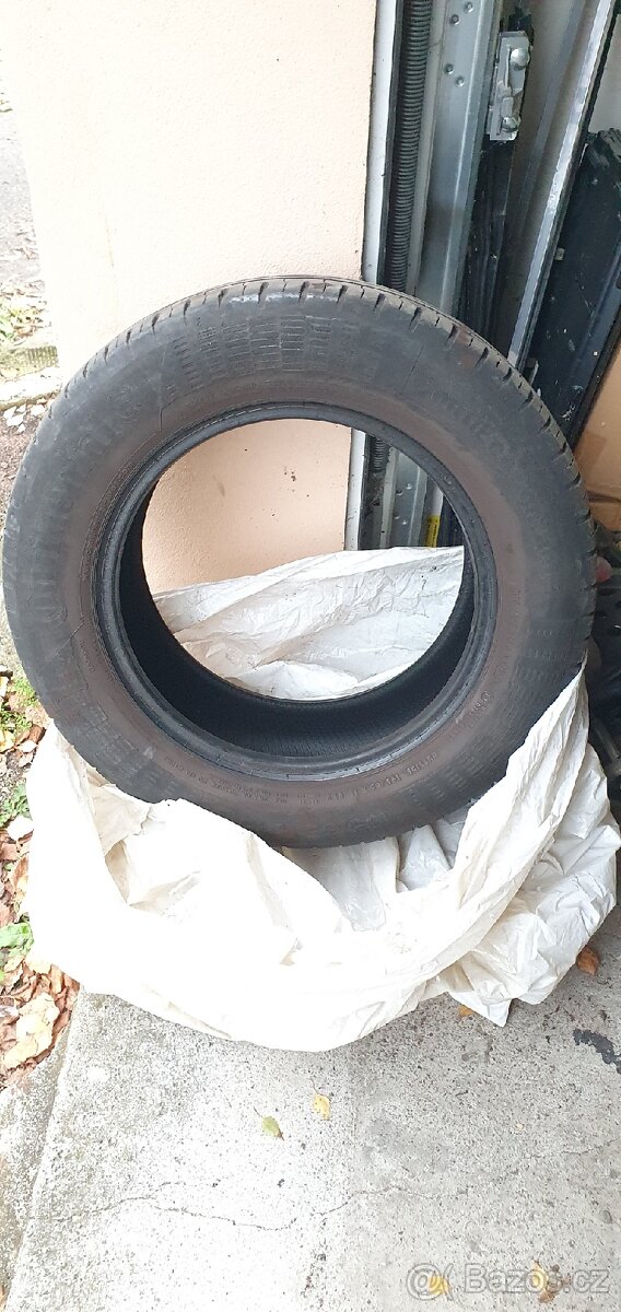 Prodám letní pneu Continental 195/65/15 na dojetí