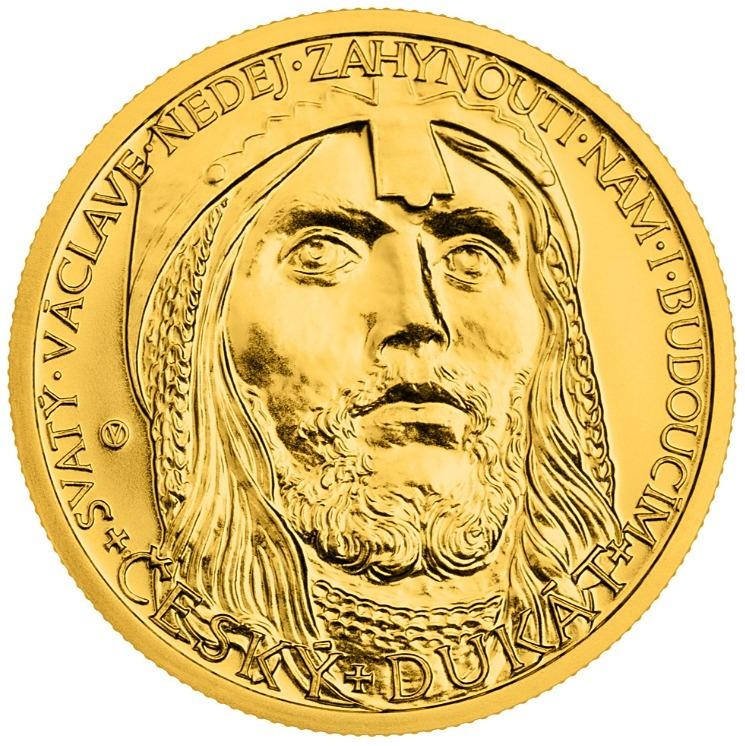 Svatováclavský dukát - CENA ZLATA STOUPÁ