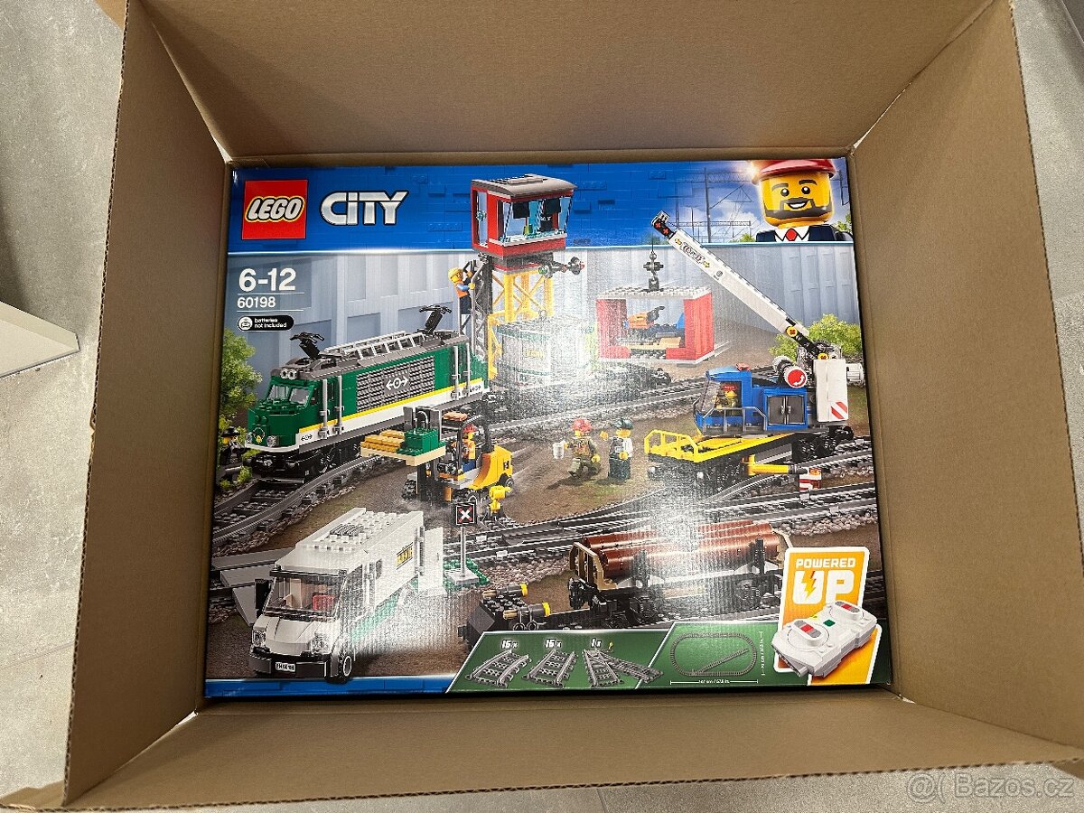 Lego city nákladní vlak