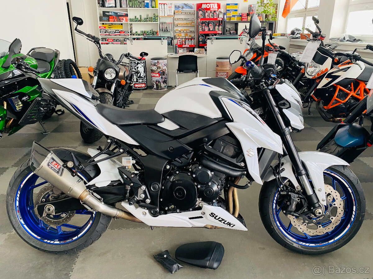 SUZUKI GSX-S 750, 2019 = TOP STAV/ STK A PŘIHLÁŠENÍ V CENĚ