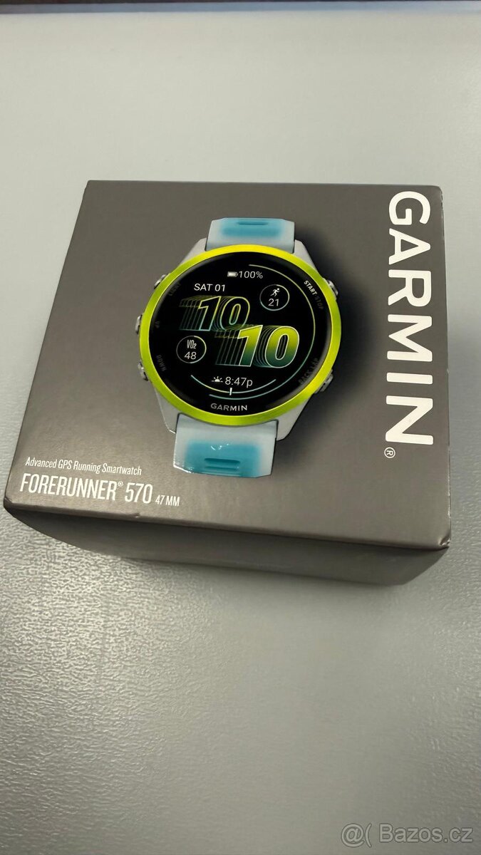 NOVÉ Garmin Forerunner 570 47mm, Amp Yellow