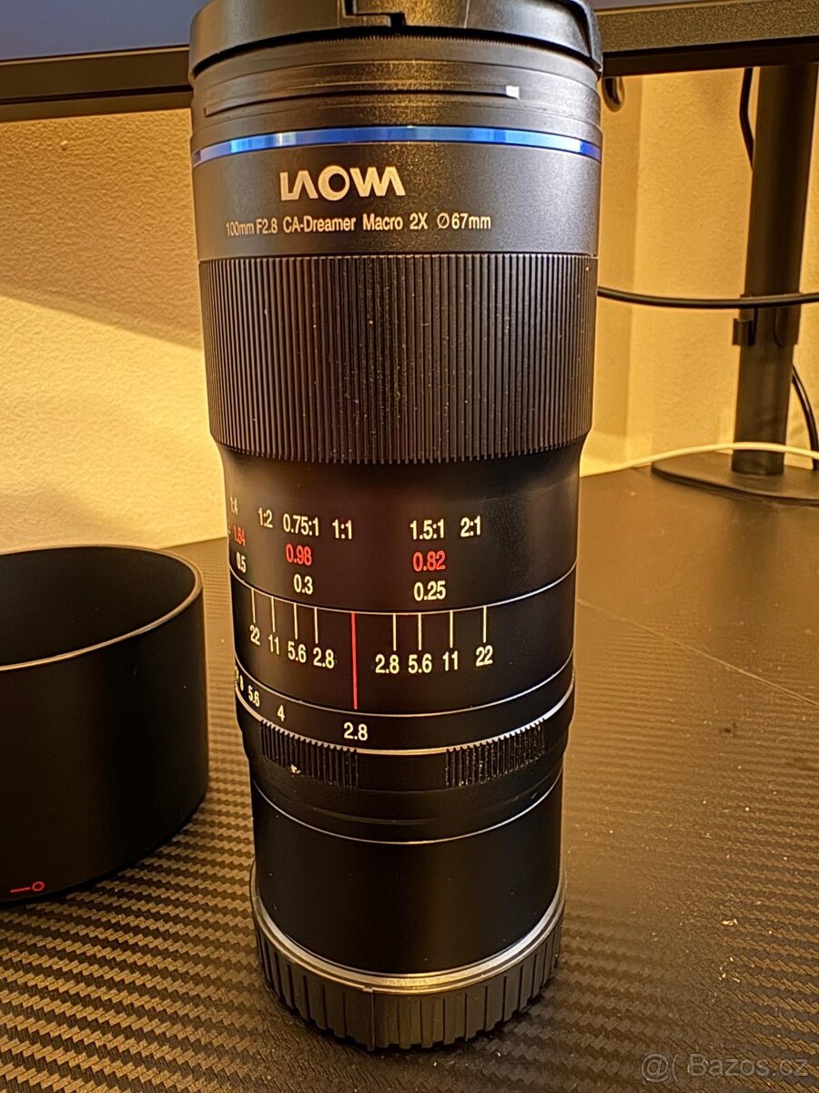 Laowa 100mm f/2.8 2x Ultra Macro APO- Výborný stav