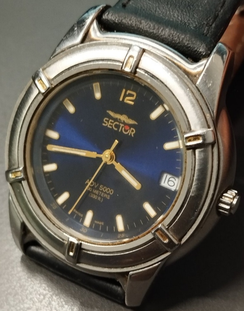Prodám pánské hodinky SECTOR ADV 5000 _ SWISS MADE 👍👍👍