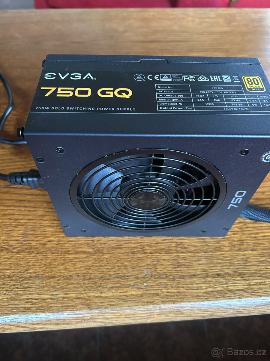 Napájecí zdroj EVGA 750 GQ