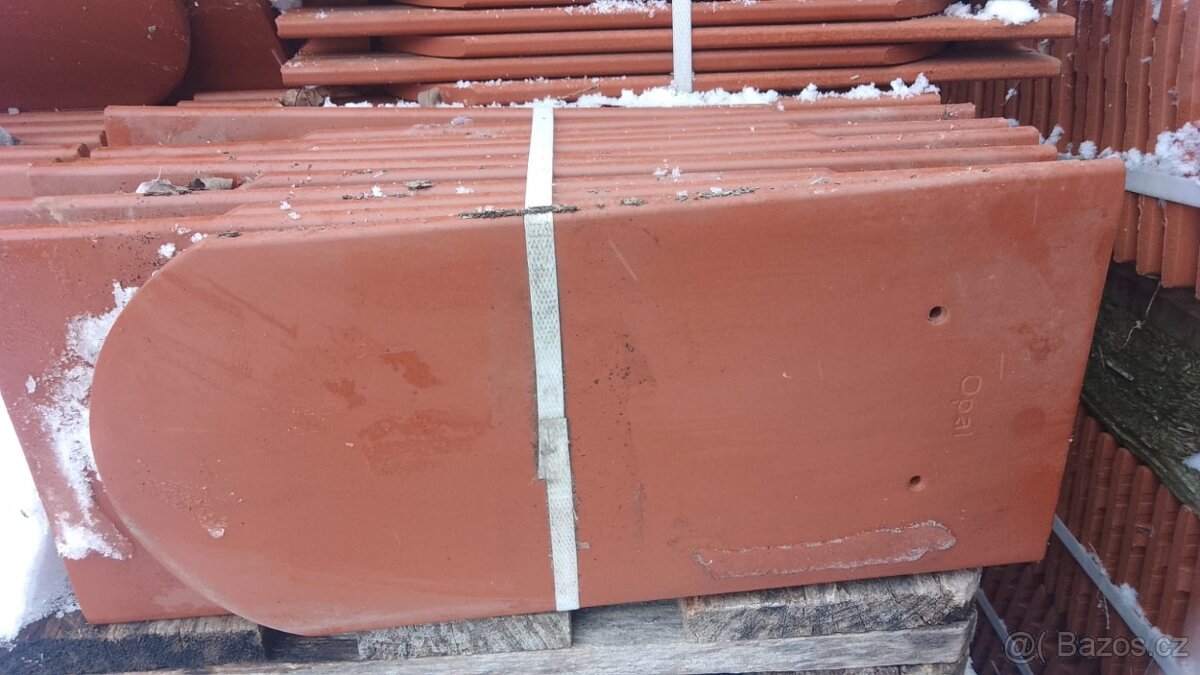 Prodám střešní tašky bobrovka