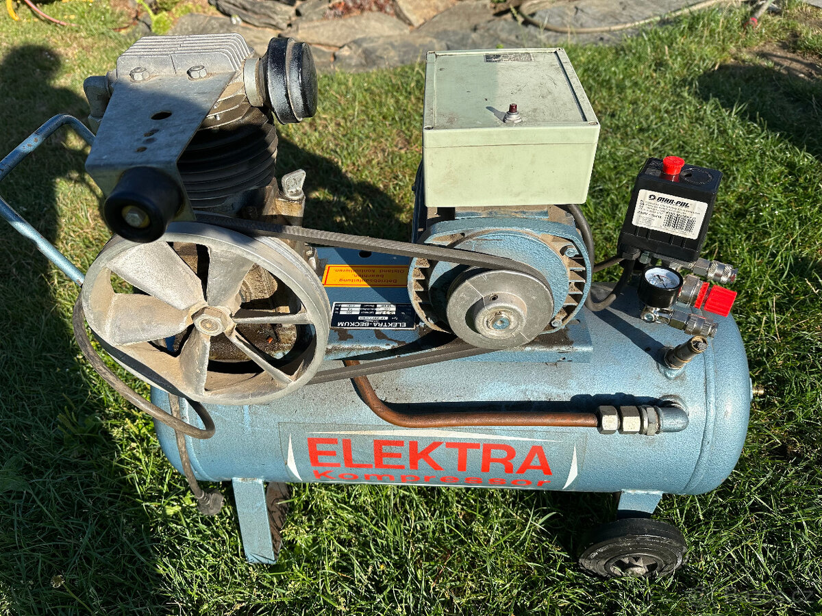 Olejový kompresor Electro Beckum LP 200 - TOP stav