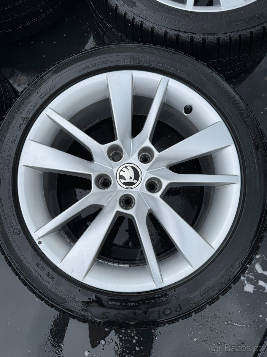 Alu kola Škoda Octavia III 3 Trius 225/45/17 6+ mm
