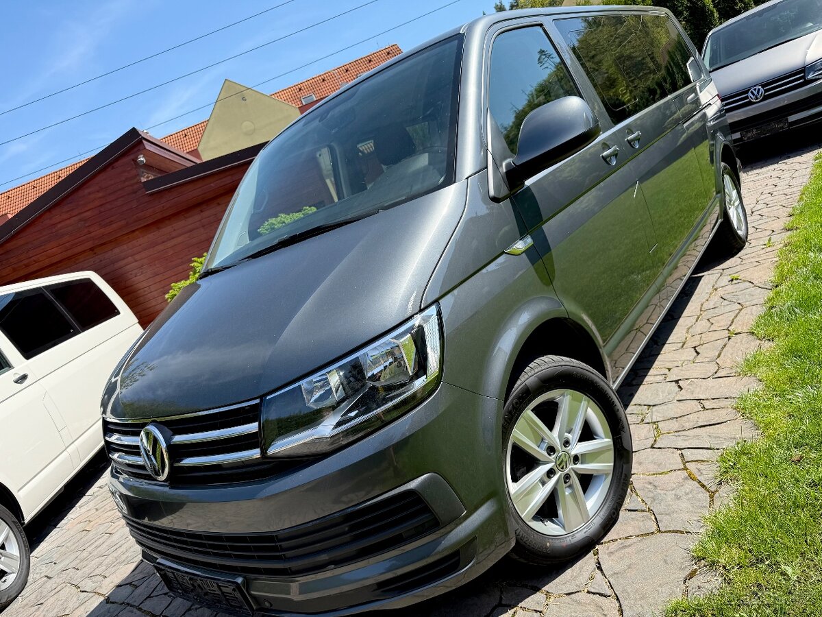VW Multivan T6 LONG-DSG-226 tis. Km-1 majitel-Tažné