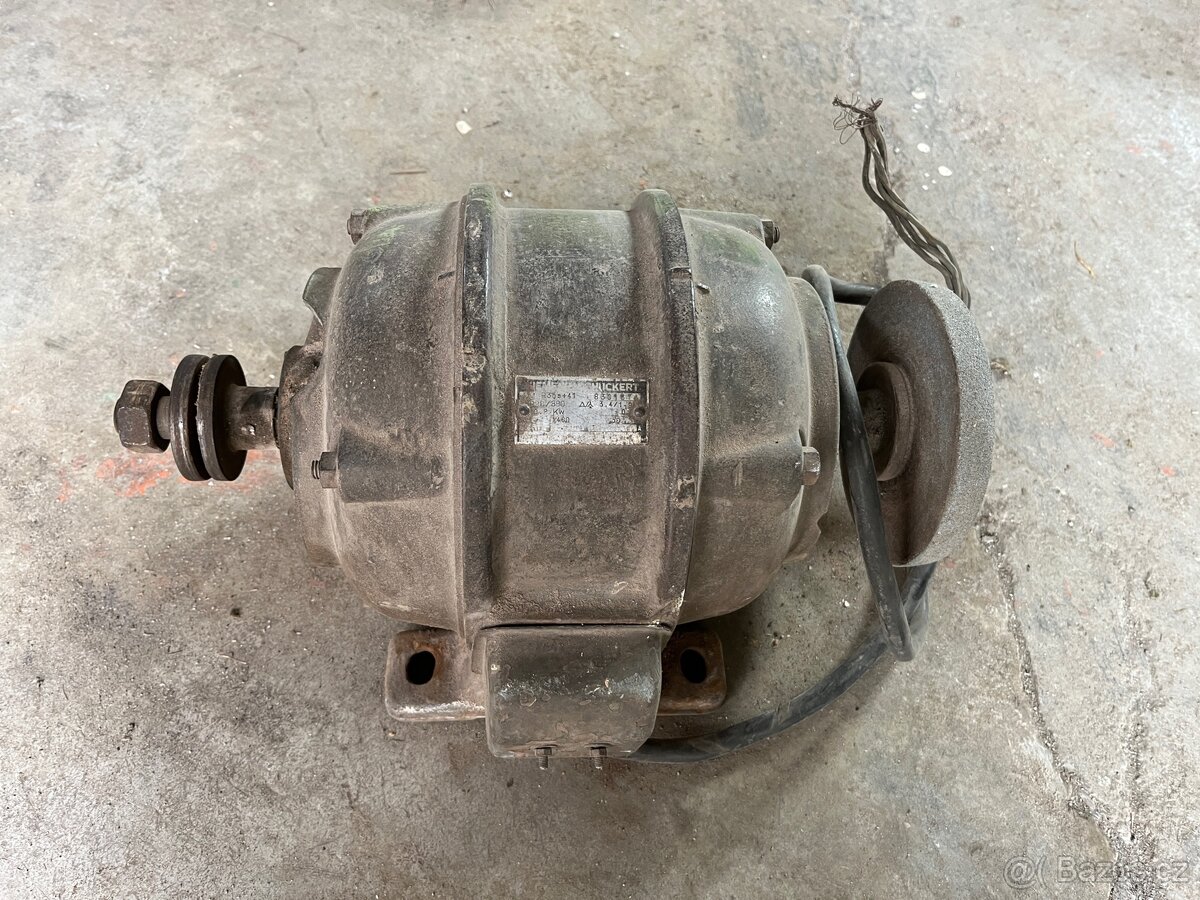 Elektromotor “bruska” Siemens-Shuckert 0,8 kW