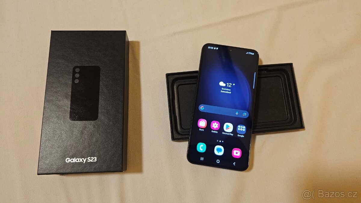 Samsung Galaxy S23 black 128GB - aj výmena