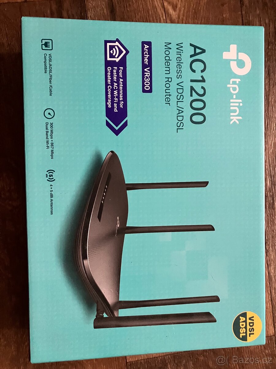 VDSL/ADSL Wi-Fi router TP-Link Archer VR300