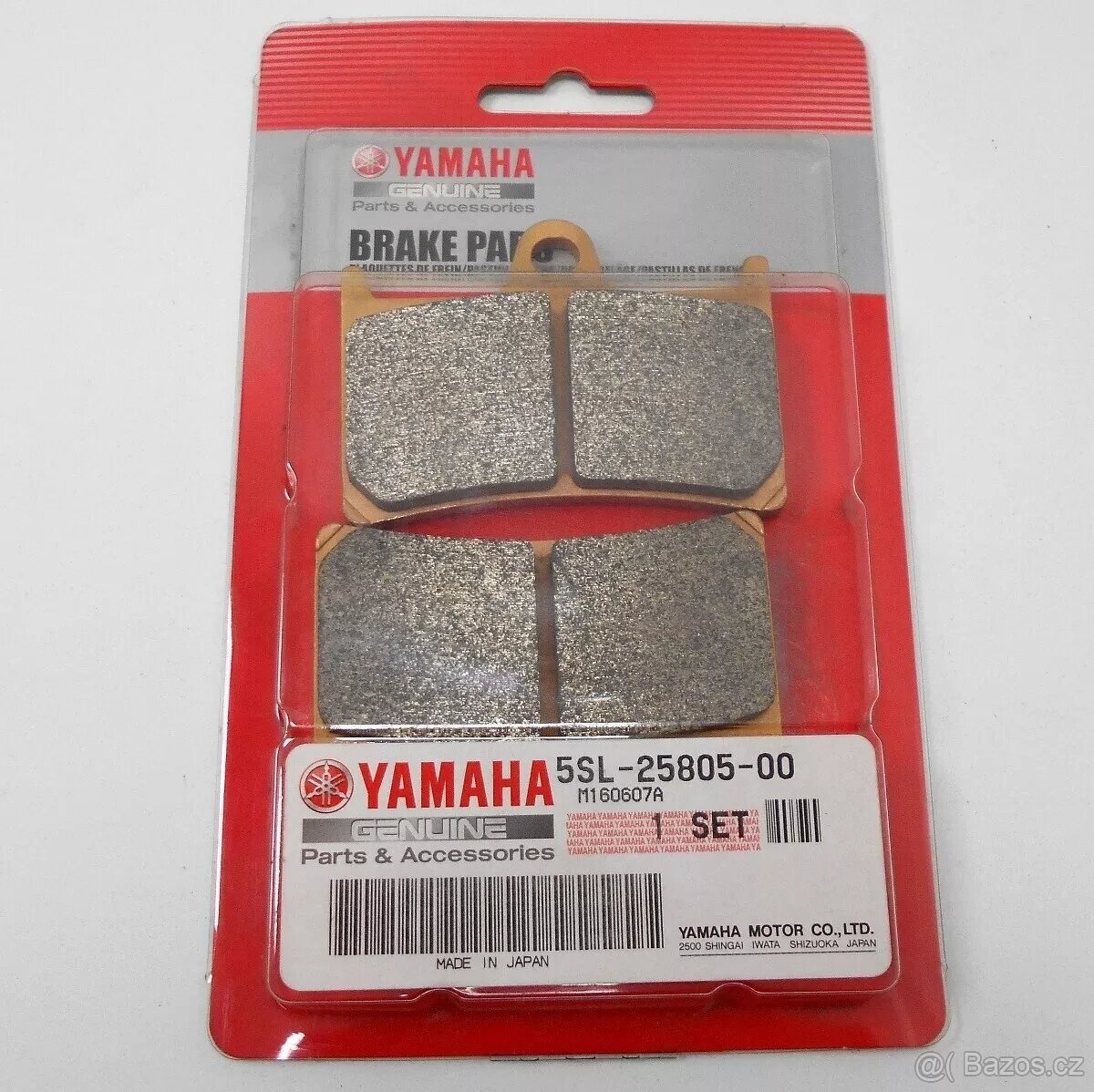 přední destičky Yamaha original