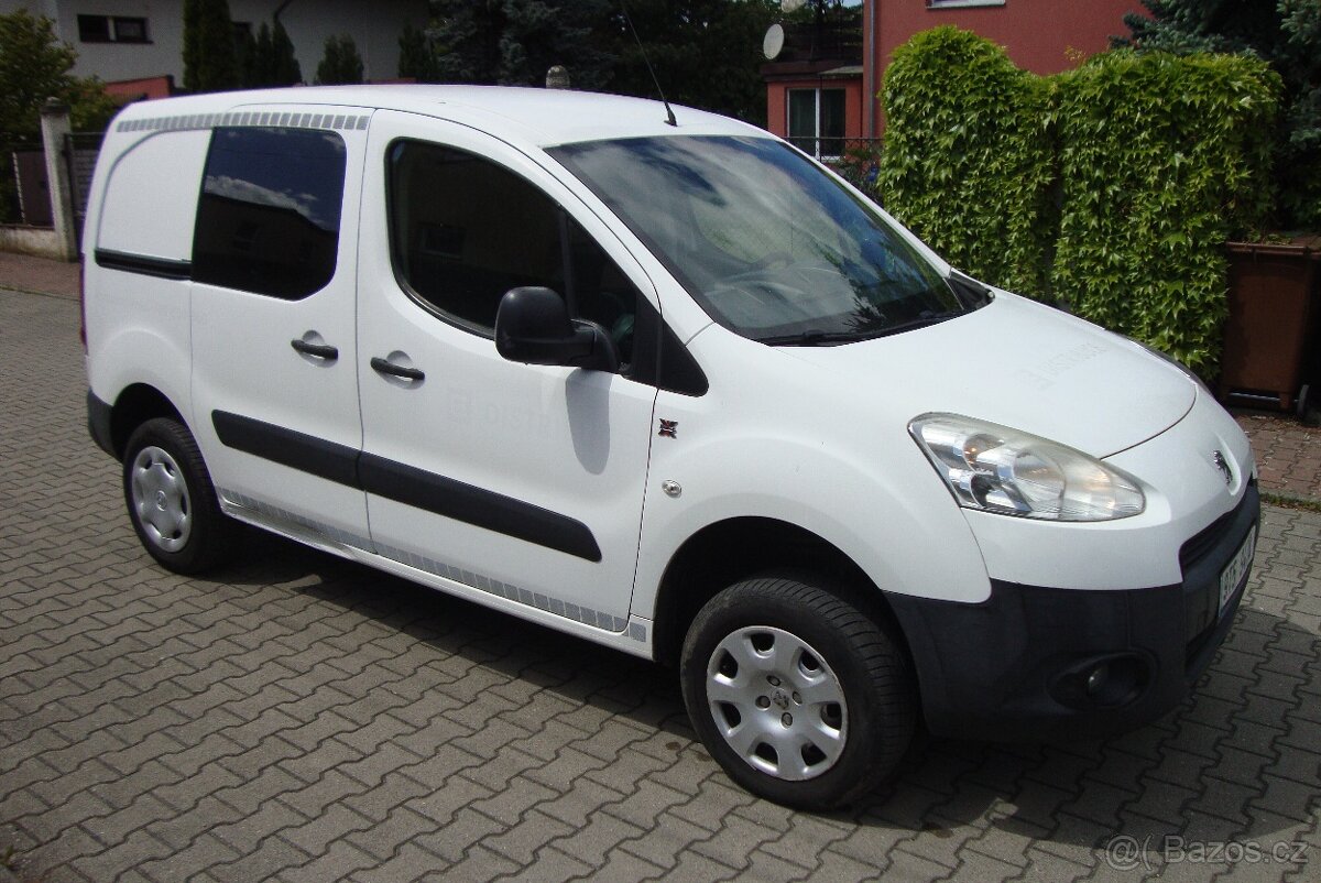 Peugeot Partner 1.6HDi 66kW/2015/4x4/klima/DPH
