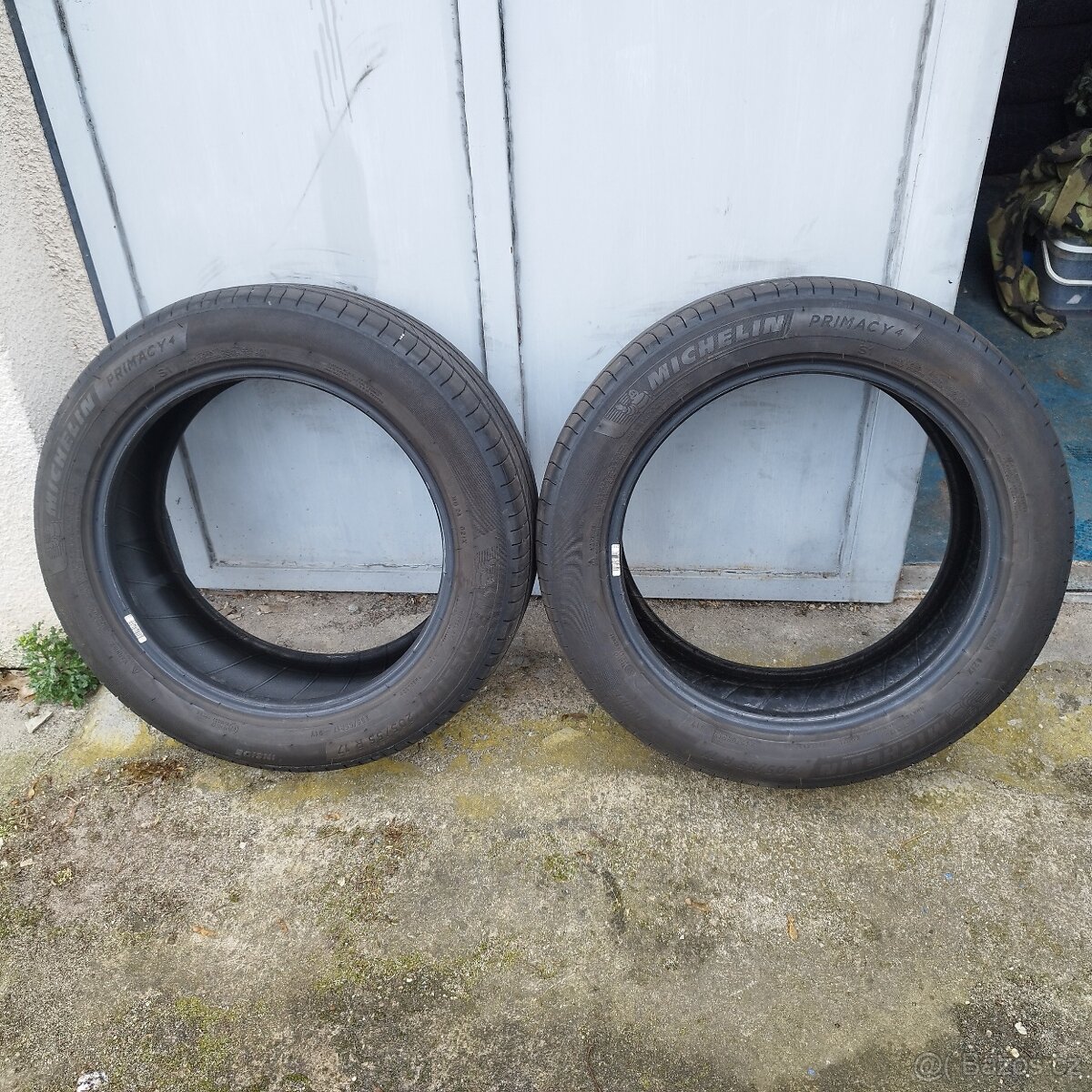 Dva kusy letních pneumatik Michelin 205/55 R17