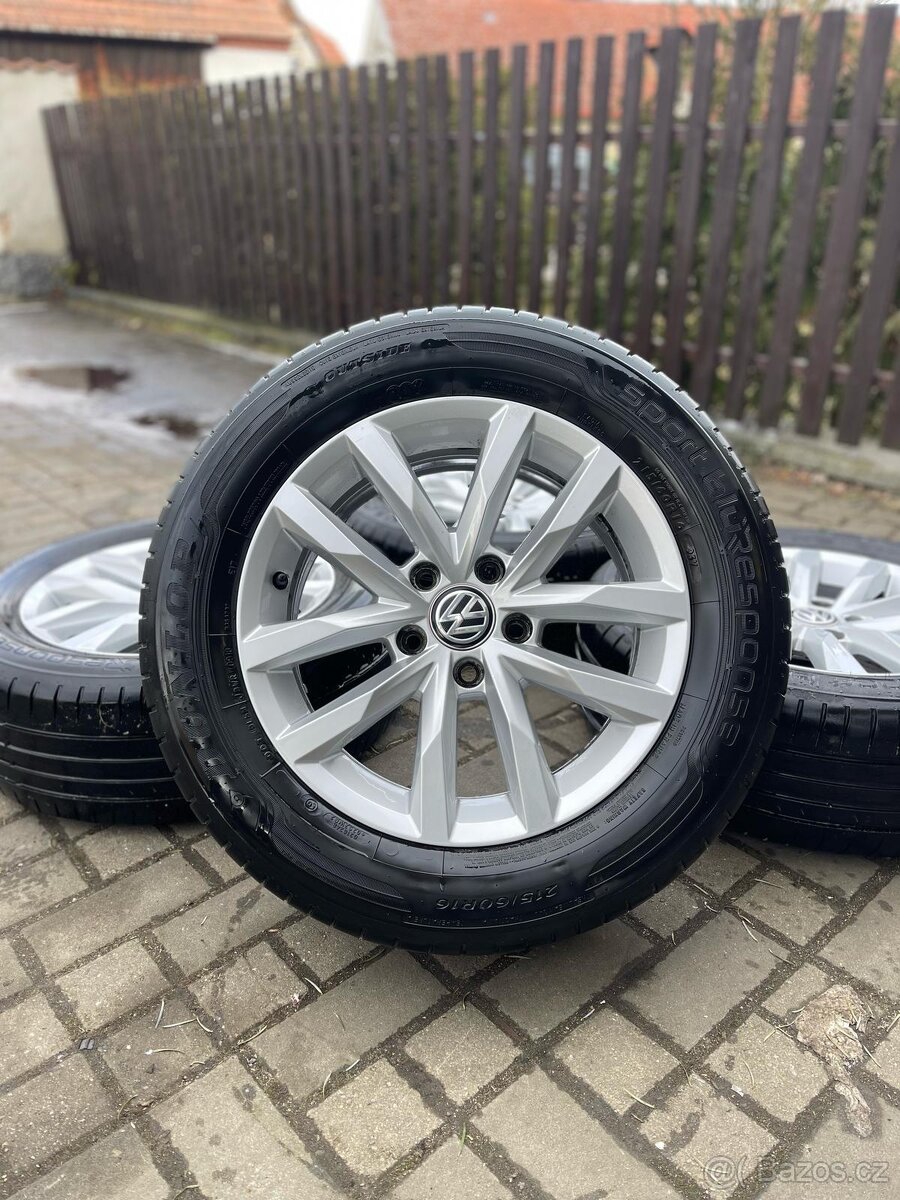 ORIGINÁL Alu Volkswagen Sepang R16, 5x112 - TOP STAV