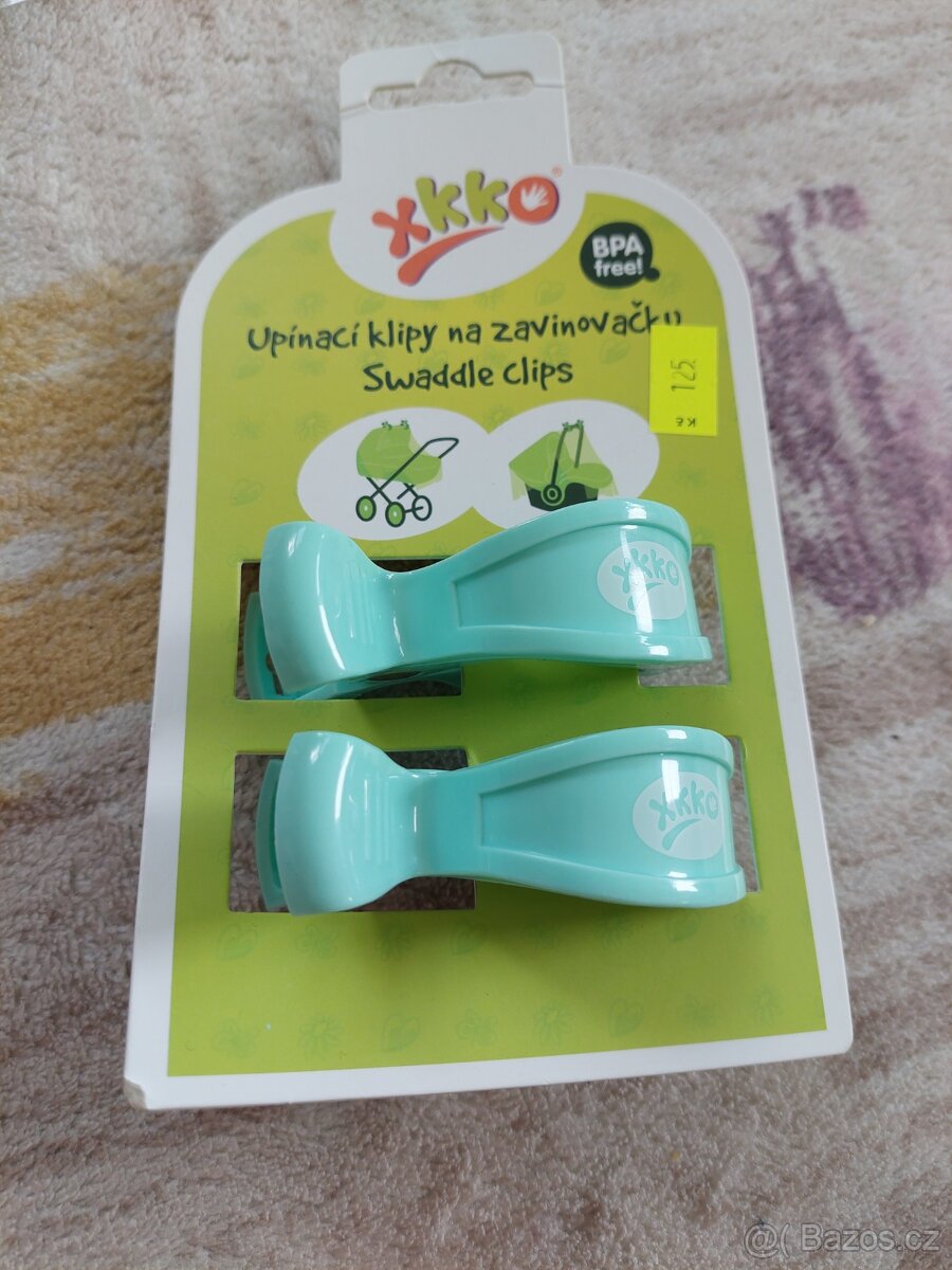 Dudlíky, pouzdro na dudlik, klip na kocarek