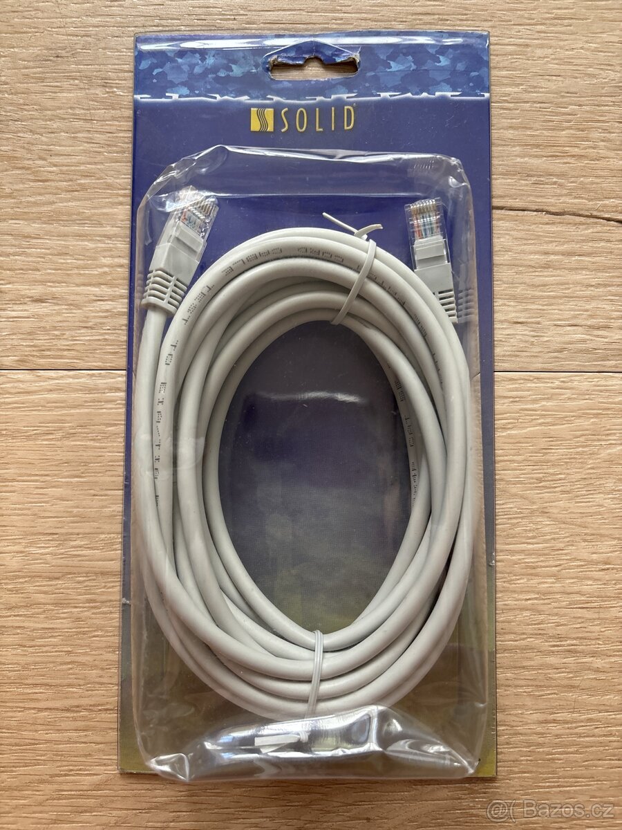 Solid Kabel UTP, délka 5m