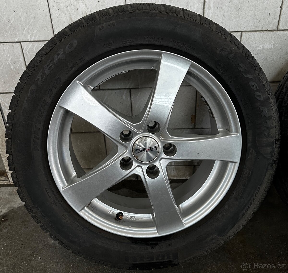 5x108 R16 6,5J ET50 + Pirelli zimné 205/60
