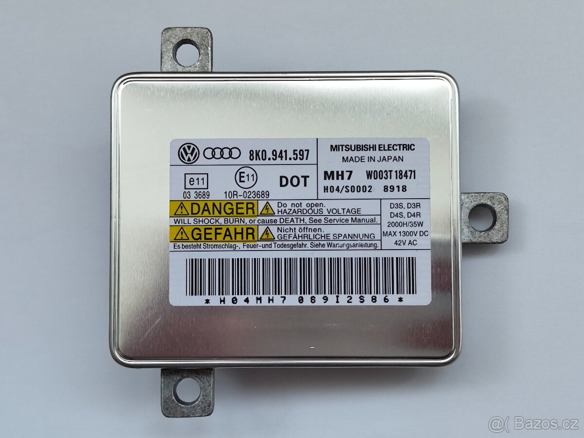 Jednotka xenonu 8K0941597 / 8K0.941.597 Nové zboží. Zásilk