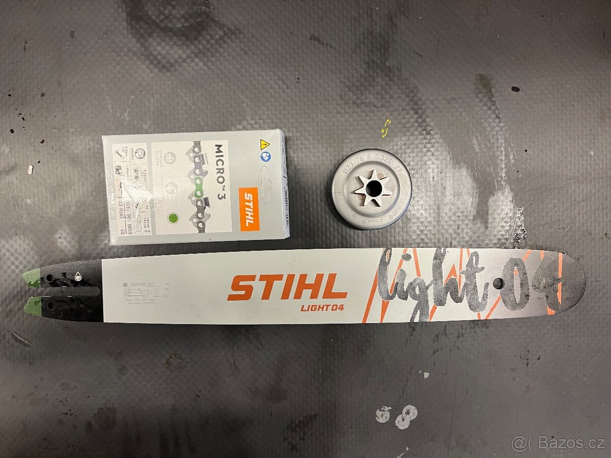 Stihl set (lišta, řetězová sada, řetěz)