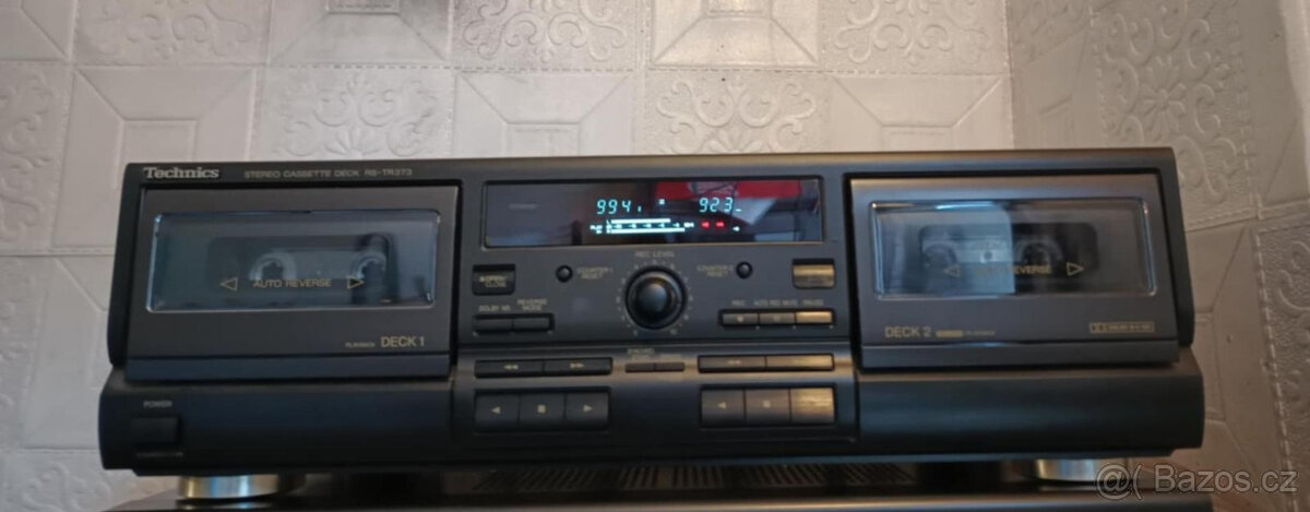 Prodám pěkný tape deck-TECHNICS RS-TR373