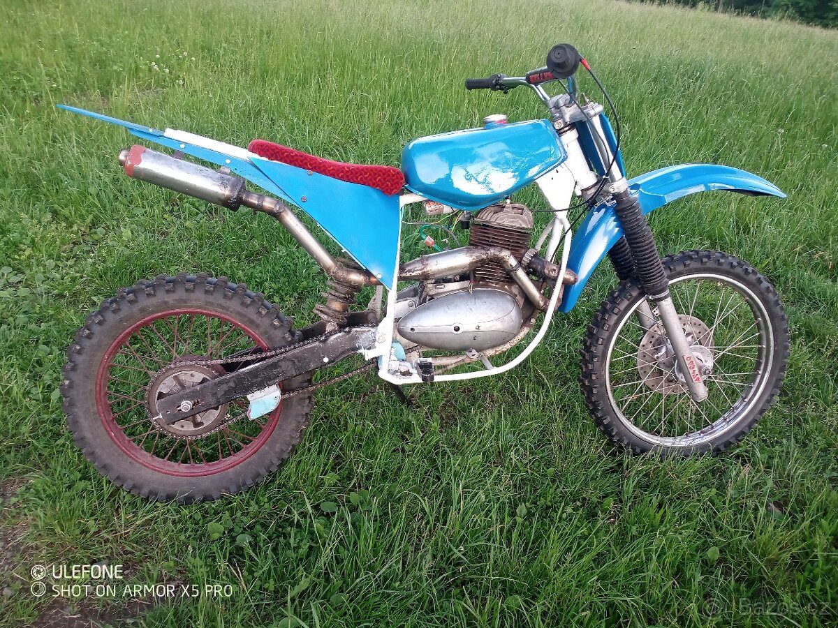 Prodám domácí stavbu enduro z Jawa 250 353
