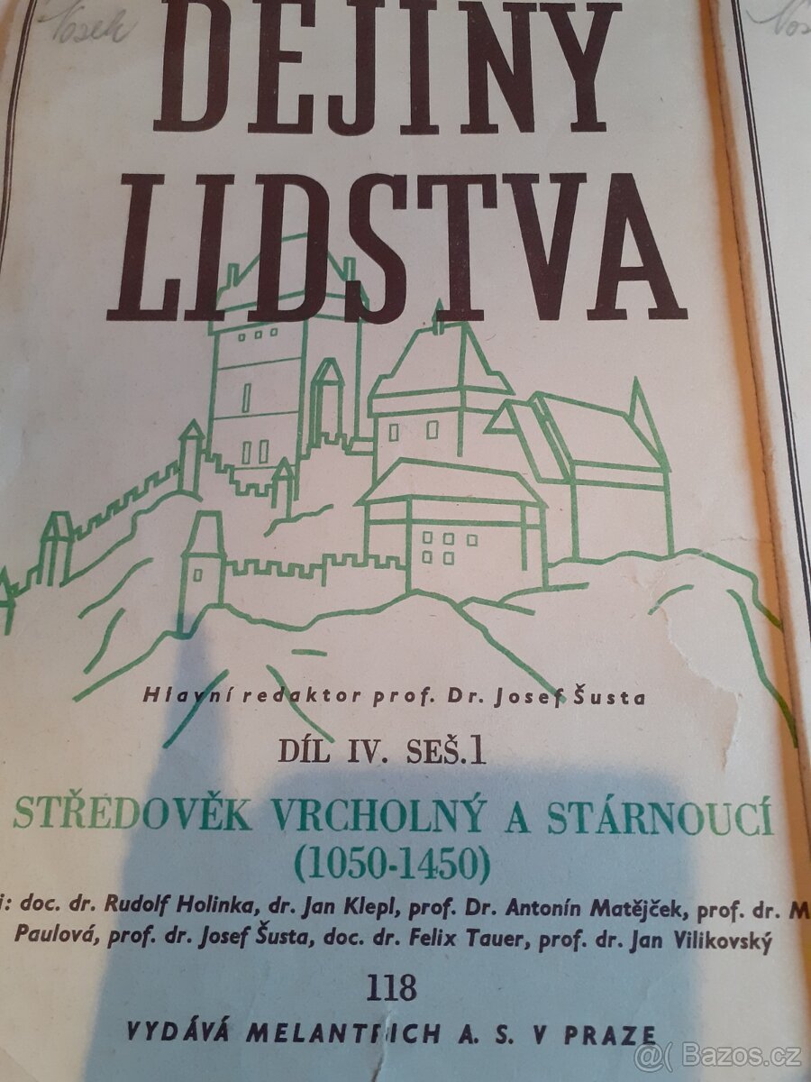 Dějiny lidstva středověk vrcholný a stárnoucí