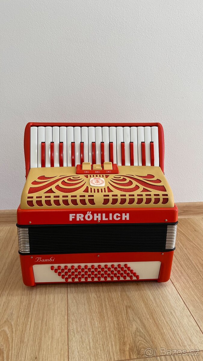 TOP Akordeón 60bas Fröhlich + zvuková ukážka