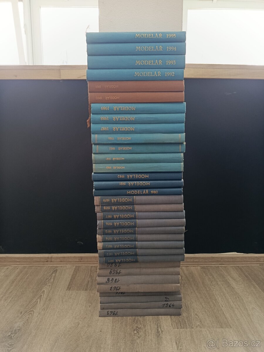 Modelář 1963 až 1995 svázané