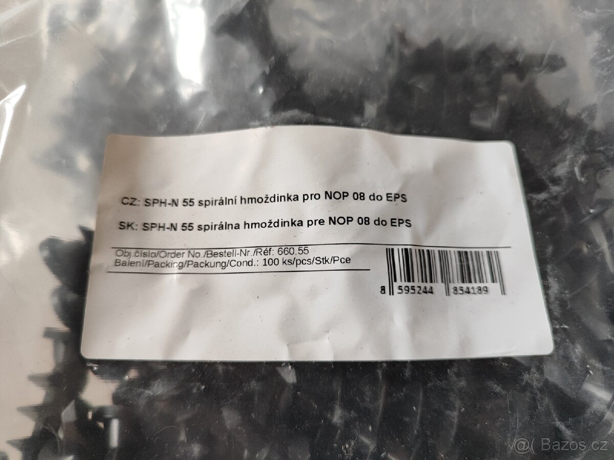 Spirální hmoždinky do EPS/XPS – Likov SPH-N, 460 ks