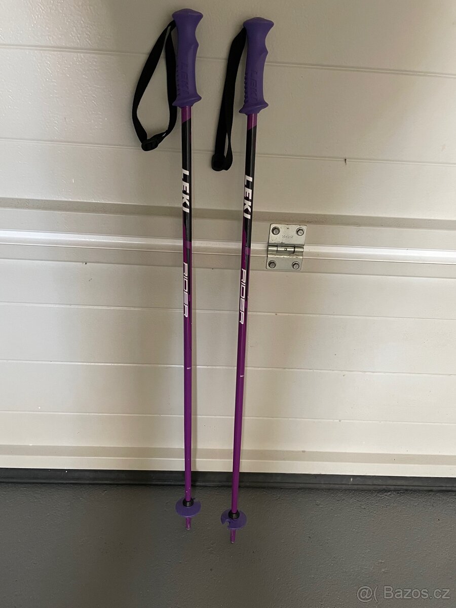 Lyžařské hole/hůlky Leki, 90 cm