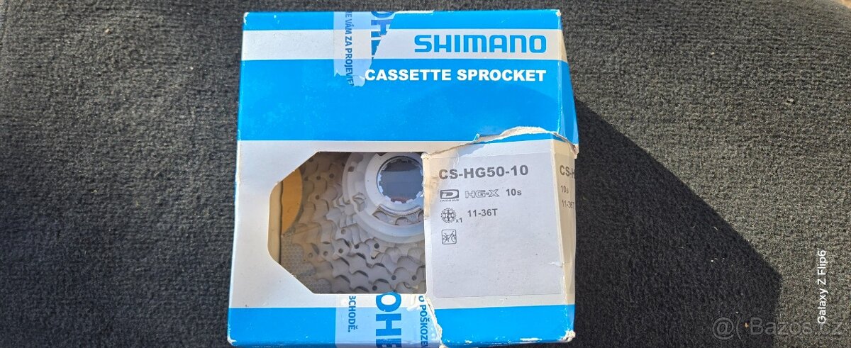 Shimano řetěz + kazeta