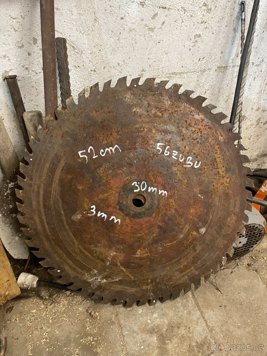 Kotouc na cirkularku vice velikosti 44, 48, 52 a 53 cm