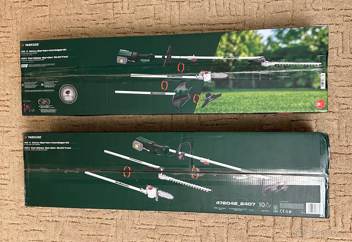 Parkside AKU zahradní kombinované nářadí