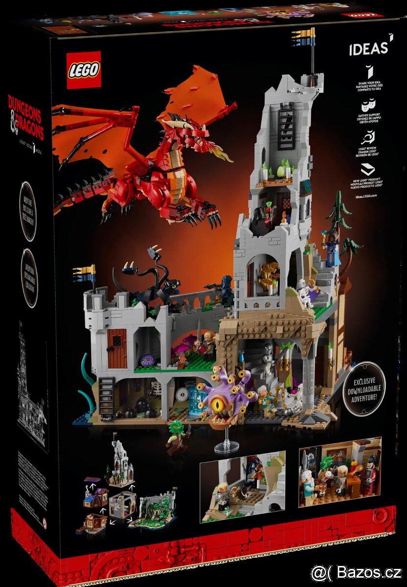 Lego 21348 Dungeons & Dragons: Příběh Rudého draka