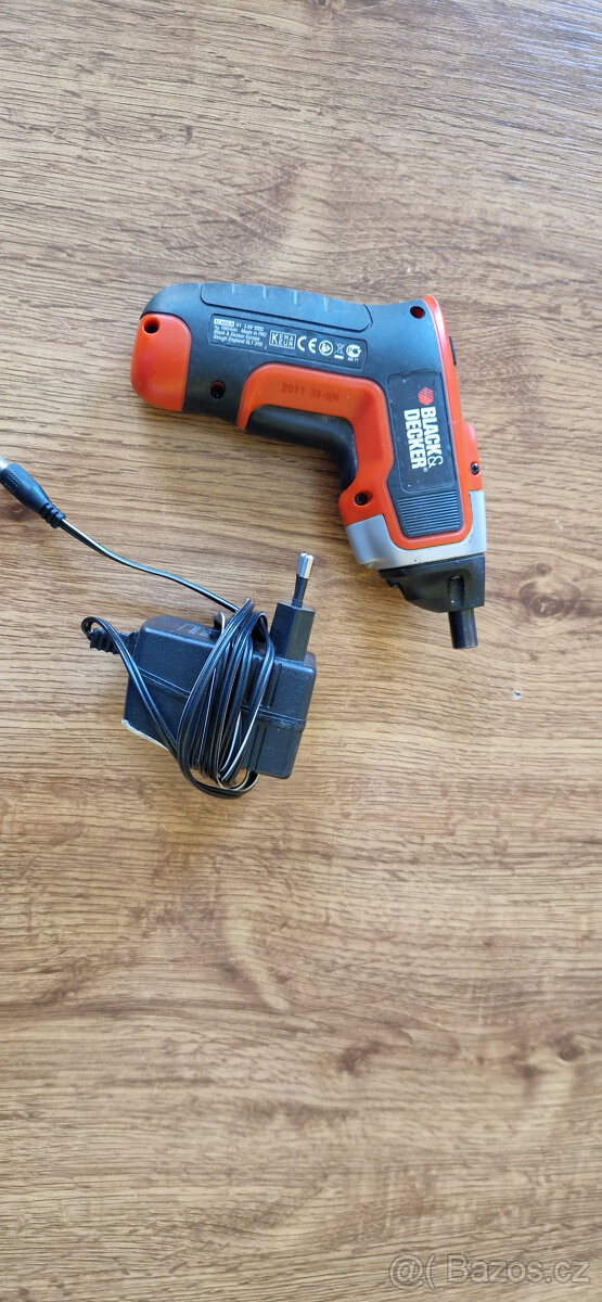 Aku šroubovák Black Decker