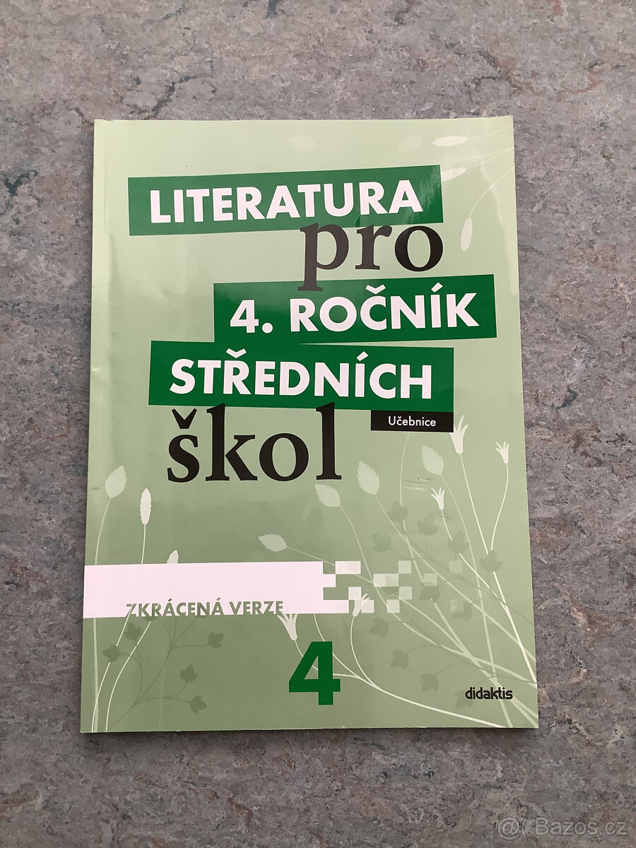 Literatura pro 4. r. SŠ učebnice Didaktis - zkrácená verze