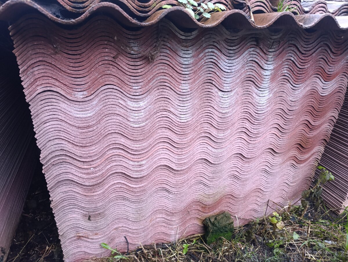 Eternitové šablony za odvoz