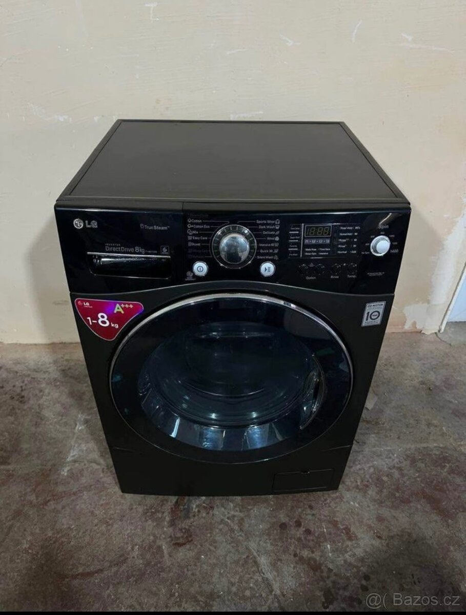 Prodám pračku LG na 8 kg prádla 1400 otáček