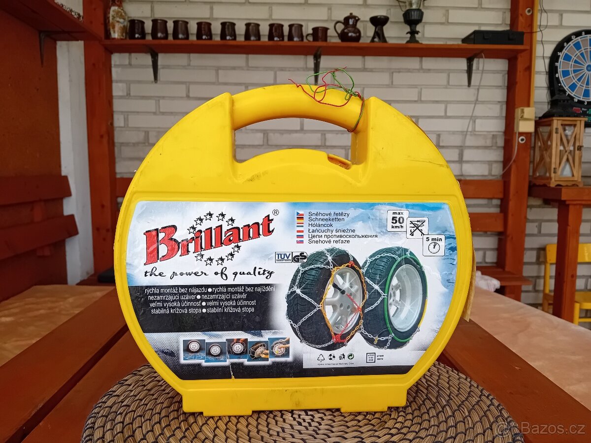 Sněhové řetězy Brilliant typ 70 - nepoužité