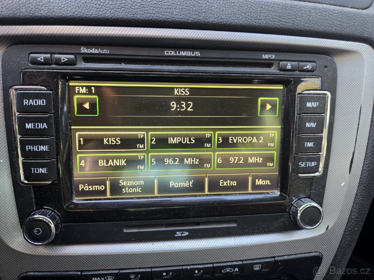 ŠKODA ORIGINAL RADIO COLUMBUS