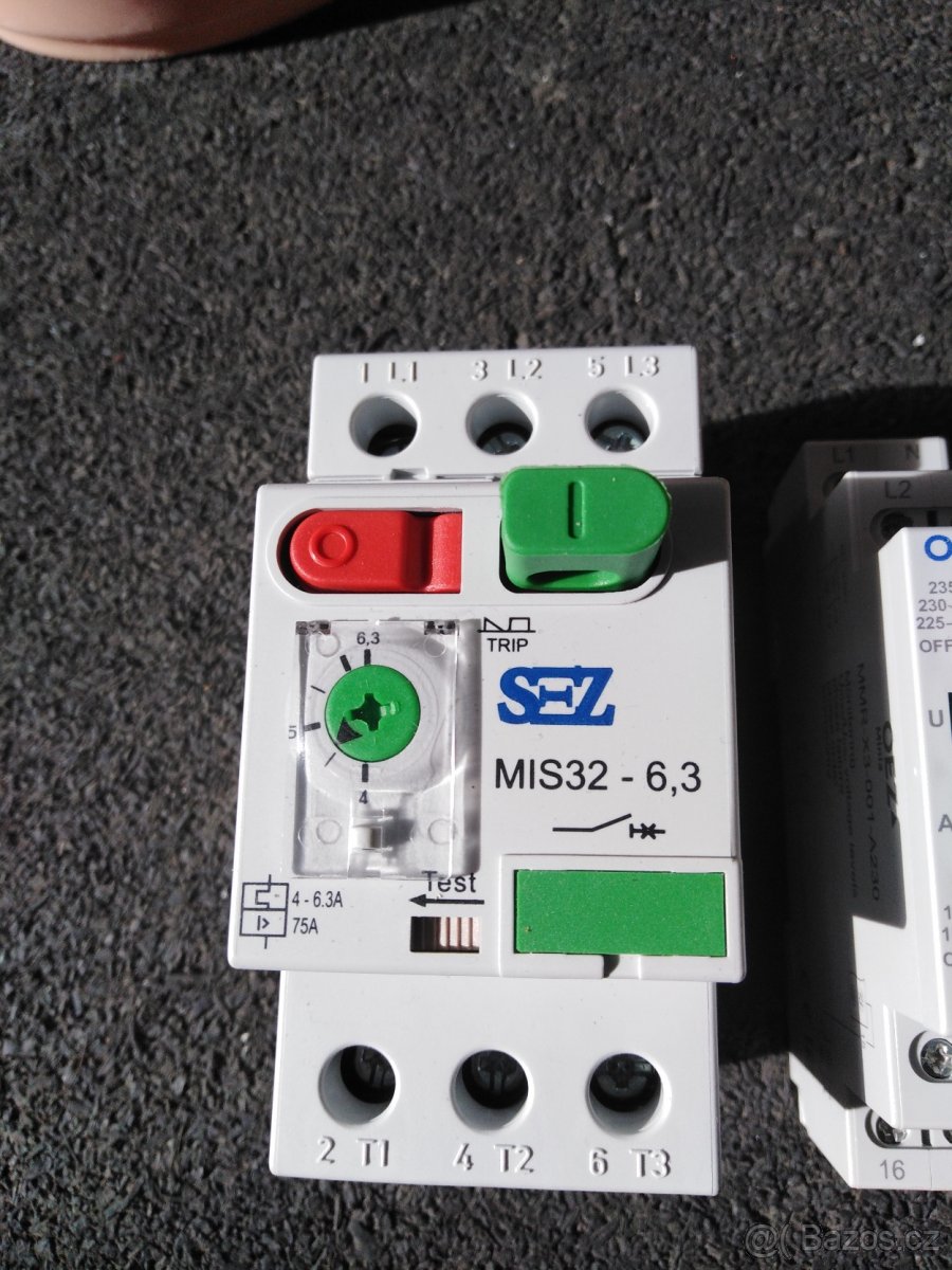 Motorový spouštěč MIS32 4 - 6,3 A