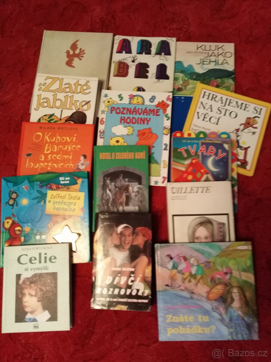 Dětské knihy - různé ceny
