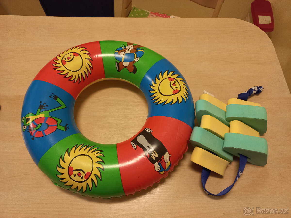 Plovací pás pro děti + kruh