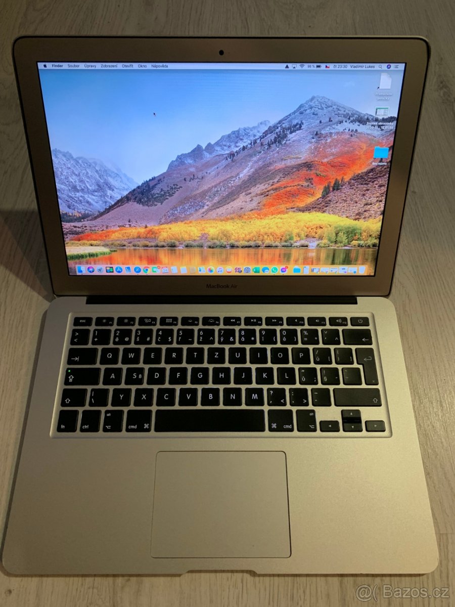 MacBook Air 11" 2011, Intel Core i7 1,8GHz, 4GB, 256GB