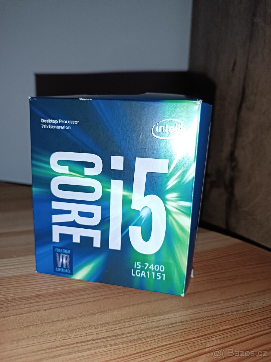Intel Core i5-7400 + chladič