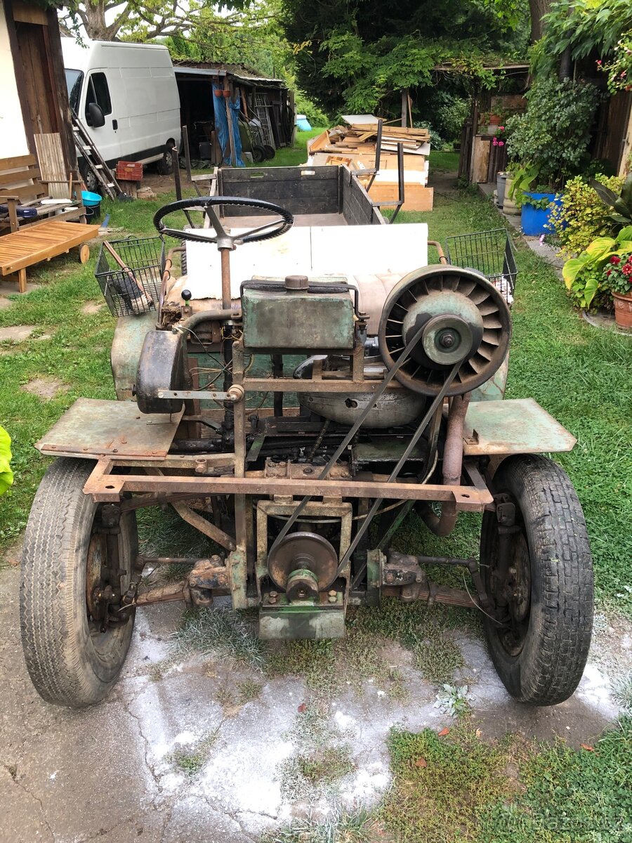 Traktor domácí výroby